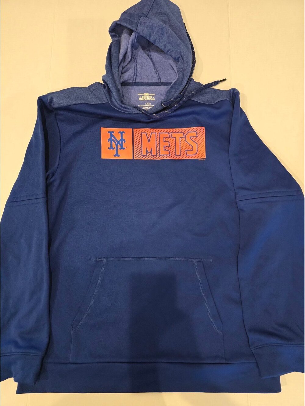 New York Mets Blue Hoodie Men’s Sz Large